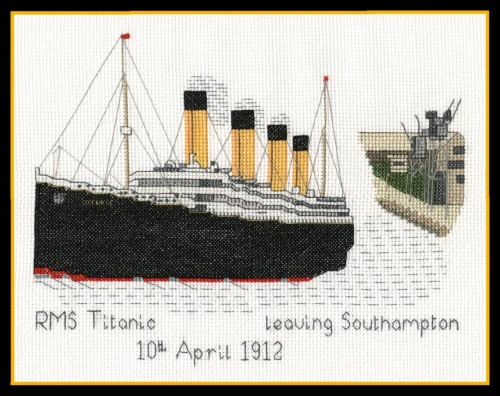 Titanic Cross Stitch Chart